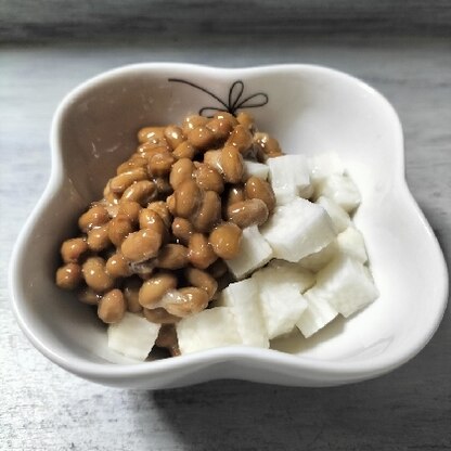 きょうはこちら♬長芋ころころ可愛い✨サクサクで美味しい納豆に♡素敵なレシピ今日も感謝です(⁠◕⁠ᴗ⁠◕⁠✿⁠)